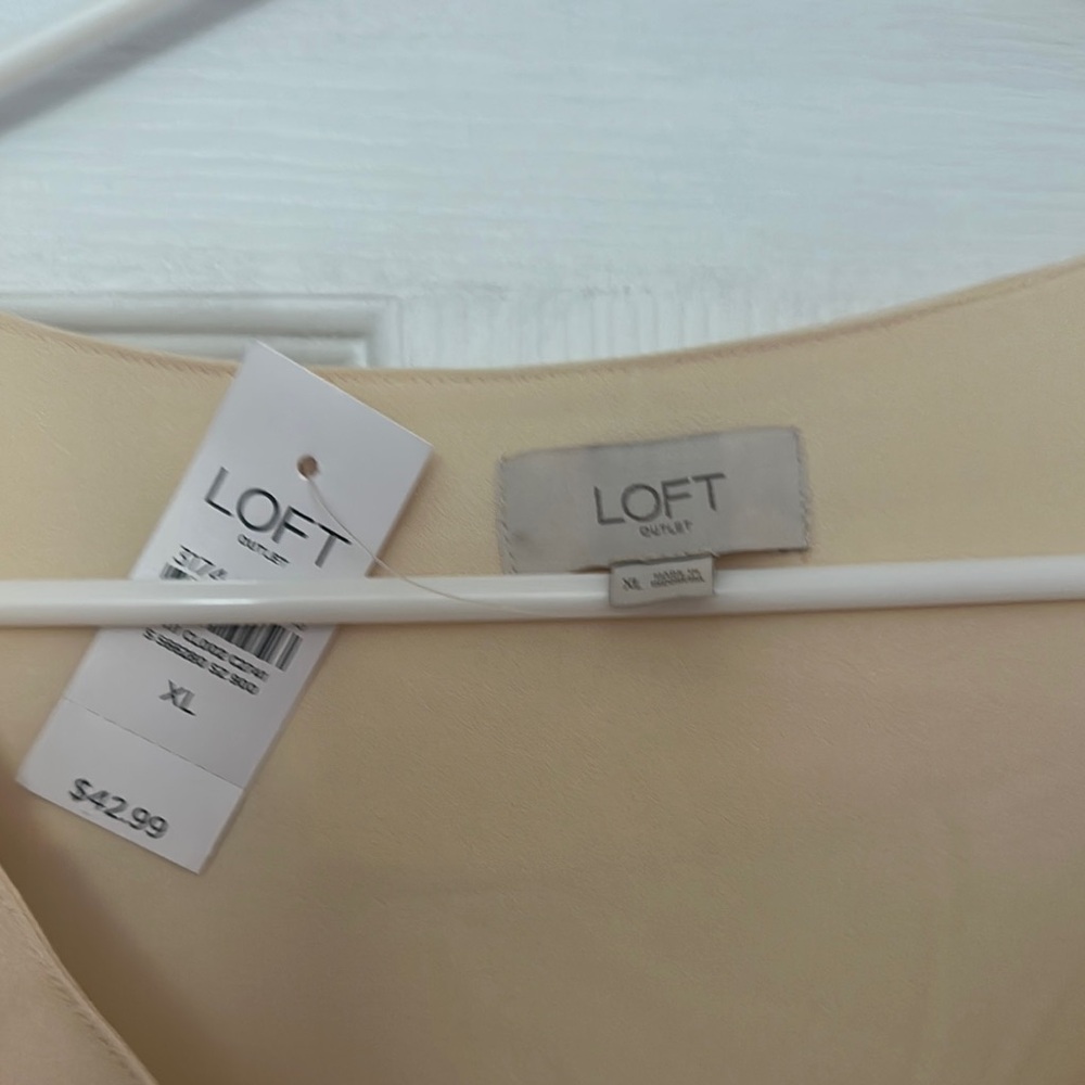 LOFT Elegant Beige Top